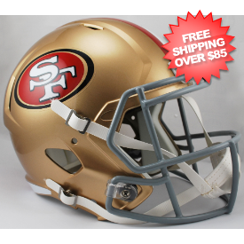San Francisco 49ers Speed Replica Football Helmet