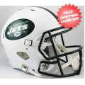 Helmets, Full Size Helmet: New York Jets 1998 to 2018 Speed Replica Throwback Helmet