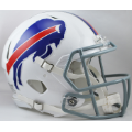 Helmets, Speed Authentic Throwback: Buffalo Bills 2011 to 2020 Speed Throwback Football Helmet
