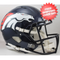 Helmets, Full Size Helmet: Denver Broncos Speed Football Helmet