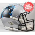 Helmets, Full Size Helmet: Carolina Panthers Speed Football Helmet