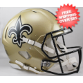 Helmets, Full Size Helmet: New Orleans Saints Speed Football Helmet