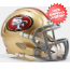 San Francisco 49ers NFL Mini Speed Football Helmet