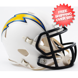 Los Angeles Chargers 2007 to 2018 Riddell Mini Speed Throwback Helmet