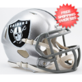 Helmets, Mini Helmets: Las Vegas Raiders NFL Mini Speed Football Helmet