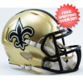 Helmets, Mini Helmets: New Orleans Saints NFL Mini Speed Football Helmet