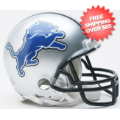 Helmets, Mini Helmets: Detroit Lions 2009 to 2016 Riddell Mini Replica Throwback Helmet <B>SALE</B...