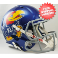Helmets, Full Size Helmet: Kansas Jayhawks Speed Replica Football Helmet