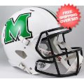 Helmets, Full Size Helmet: Marshall Thundering Herd Speed Replica Football Helmet