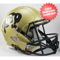 Helmets, Full Size Helmet: Colorado Buffaloes Speed Replica Football Helmet