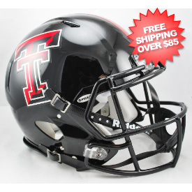 Texas Tech Red Raiders Speed Football Helmet <i>Chrome Decal</i>