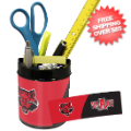 Office Accessories, Desk Items: Arkansas State Red Wolves Small Desk Caddy