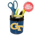 Office Accessories, Desk Items: Georgia Tech Yellow Jackets Small Desk Caddy