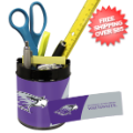 Office Accessories, Desk Items: Wisconsin Whitewater Warhawks Small Desk Caddy