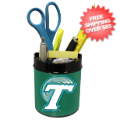 Office Accessories, Desk Items: Tulane Green Wave Small Desk Caddy