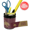 Office Accessories, Desk Items: Texas State Bobcats Small Desk Caddy