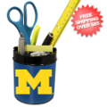 Office Accessories, Desk Items: Michigan Wolverines Small Desk Caddy