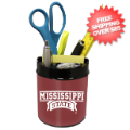 Office Accessories, Desk Items: Mississippi State Bulldogs Small Desk Caddy