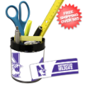 Office Accessories, Desk Items: Northwestern Wildcats Small Desk Caddy