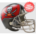 Helmets, Full Size Helmet: Tampa Bay Buccaneers Full Size Replica Football Helmet <B>Chrome Mask SALE<...