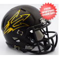 Helmets, Mini Helmets: Arizona State Sun Devils NCAA Mini Speed Football Helmet <B>Satin Black</B>