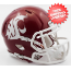 Washington State Cougars NCAA Mini Speed Football Helmet <i>Crimson</i>