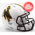 Helmets, Mini Helmets: Wyoming Cowboys NCAA Mini Speed Football Helmet