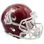Washington State Cougars NCAA Mini Speed Football Helmet <i>Crimson</i>