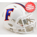 Helmets, Mini Helmets: Florida Gators NCAA Mini Speed Football Helmet <B>2015 White</B>