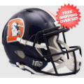 Helmets, Full Size Helmet: Denver Broncos Speed Replica Football Helmet <i>Color Rush</i>