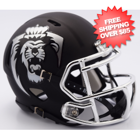 Old Dominion Monarchs NCAA Mini Speed Football Helmet <B>Matte Black</B>