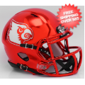 Helmets, Mini Helmets: Louisville Cardinals NCAA Mini Chrome Speed Football Helmet <B>Chrome</B>