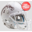 Western Michigan Broncos Full XP Replica Football Helmet Schutt <B>White with White Mask</B>