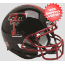 Texas Tech Red Raiders Miniature Football Helmet Desk Caddy <B>Chrome Mask Guns Up</B>