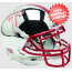Troy State Trojans Miniature Football Helmet Desk Caddy <B>Chrome Silver</B>