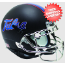 Tulsa Golden Hurricane Mini Football Helmet Desk Caddy <B>Matte Black Chrome Mask SALE</B>