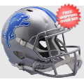 Helmets, Full Size Helmet: Detroit Lions Speed Replica Football Helmet