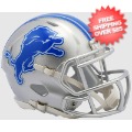 Helmets, Mini Helmets: Detroit Lions NFL Mini Speed Football Helmet