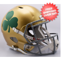 Helmets, Full Size Helmet: Notre Dame Fighting Irish Speed Replica Football Helmet <B>Shamrock</B>