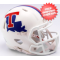 Helmets, Mini Helmets: Louisiana Tech Bulldogs NCAA Mini Speed Football Helmet <i>Gloss White</i>