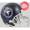 Helmets, Mini Helmets: Tennessee Titans NFL Mini Football Helmet <B>2018 Satin Navy Metallic SALE<...