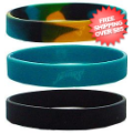 Jacksonville Jaguars Rubber Wristbands 3 Pack