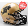Helmets, Full Size Helmet: Purdue Boilermakers Speed Football Helmet <B>SALE</B>