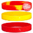 Iowa State Cyclones Rubber Wristbands 3 Pack <B>SALE</B>