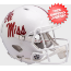 Mississippi (Ole Miss) Rebels Speed Football Helmet <i>White Metallic</i>