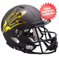 Helmets, Full Size Helmet: Arizona State Sun Devils Speed Football Helmet <i>Satin Black</i>