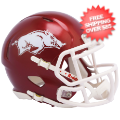 Helmets, Mini Helmets: Arkansas Razorbacks NCAA Mini Speed Football Helmet