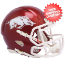 Arkansas Razorbacks NCAA Mini Speed Football Helmet
