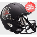 Helmets, Full Size Helmet: South Carolina Gamecocks Speed Replica Football Helmet <B>Matte Black</B>