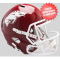 Helmets, Full Size Helmet: Arkansas Razorbacks Speed Replica Football Helmet
